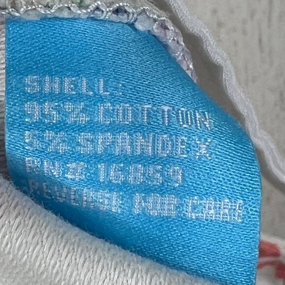 J. McLaughlin Pants Women 8 Zip Multicolor Floral Straight Pocket Jersey Stretch - Picture 9 of 15